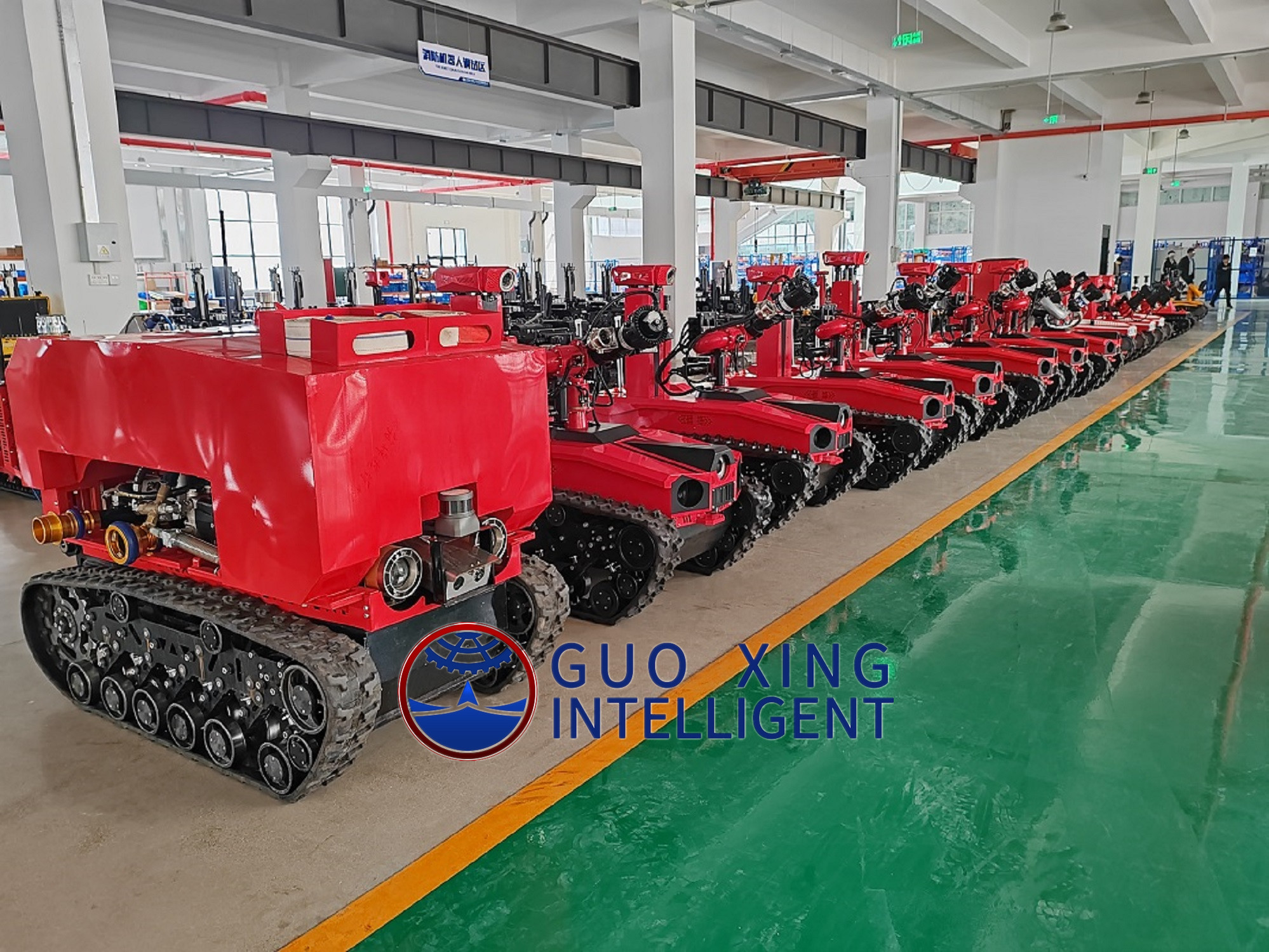 Fabricante de robots de extinción de incendios