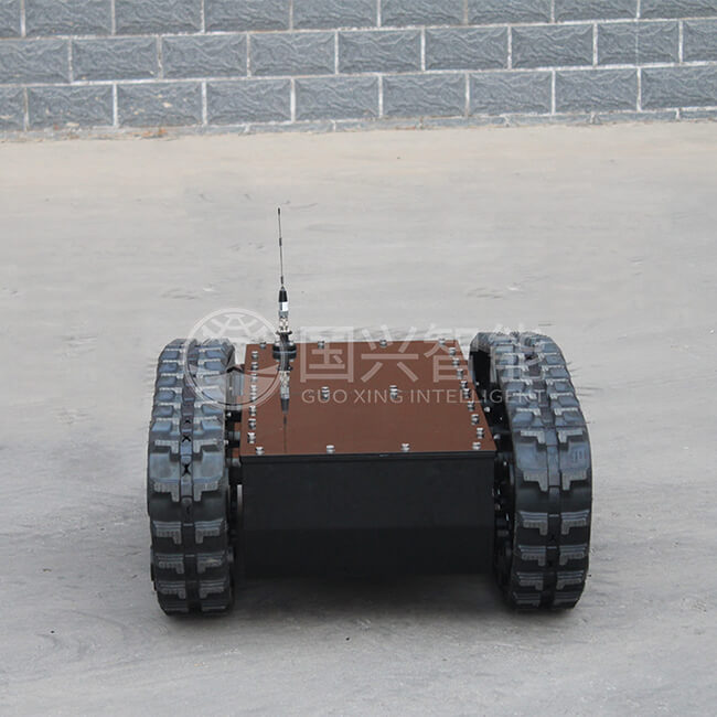 Chasis de robot tanque con orugas a prueba de explosiones PKT1100