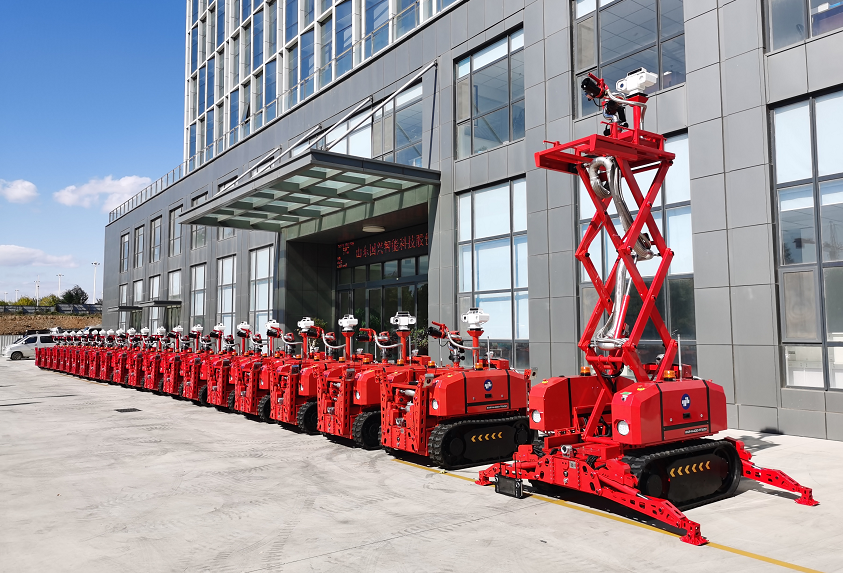 robot de rescate de incendios