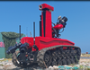 Robot a prueba de fuego a prueba de explosión de control remoto