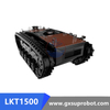 Chasis de tanque robot con orugas de goma con control remoto