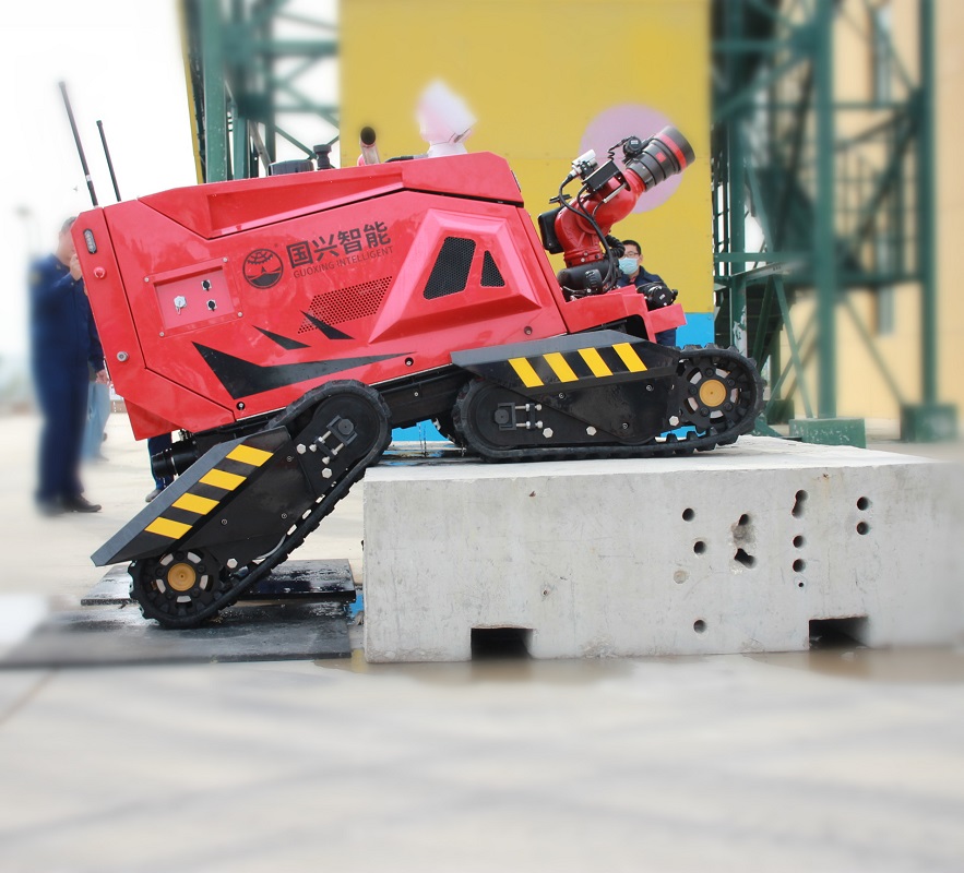 Robot de extinción de incendios de gran flujo tipo diésel, lo más vendido, a la venta