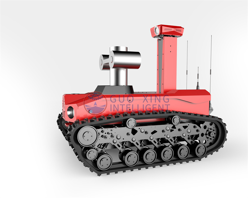 robot de detección de incendios