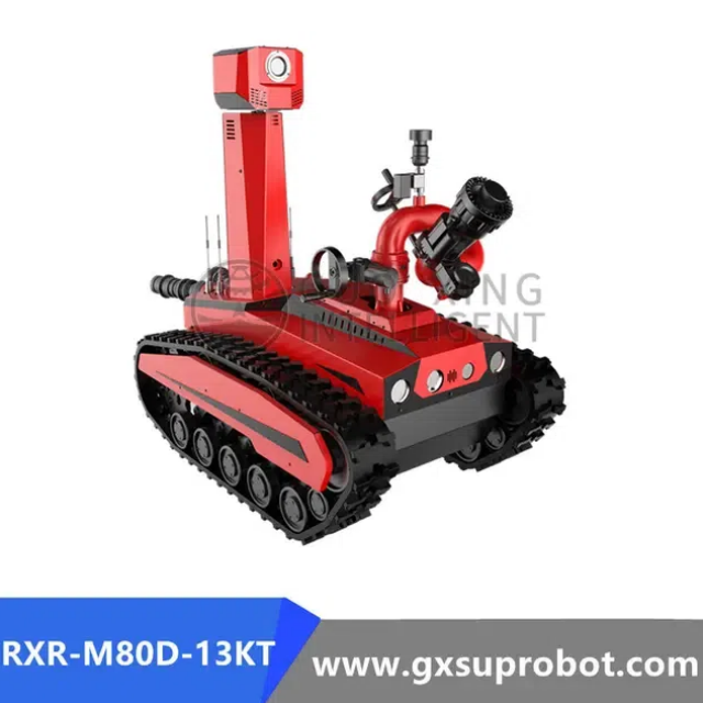 robot de lucha contra incendios
