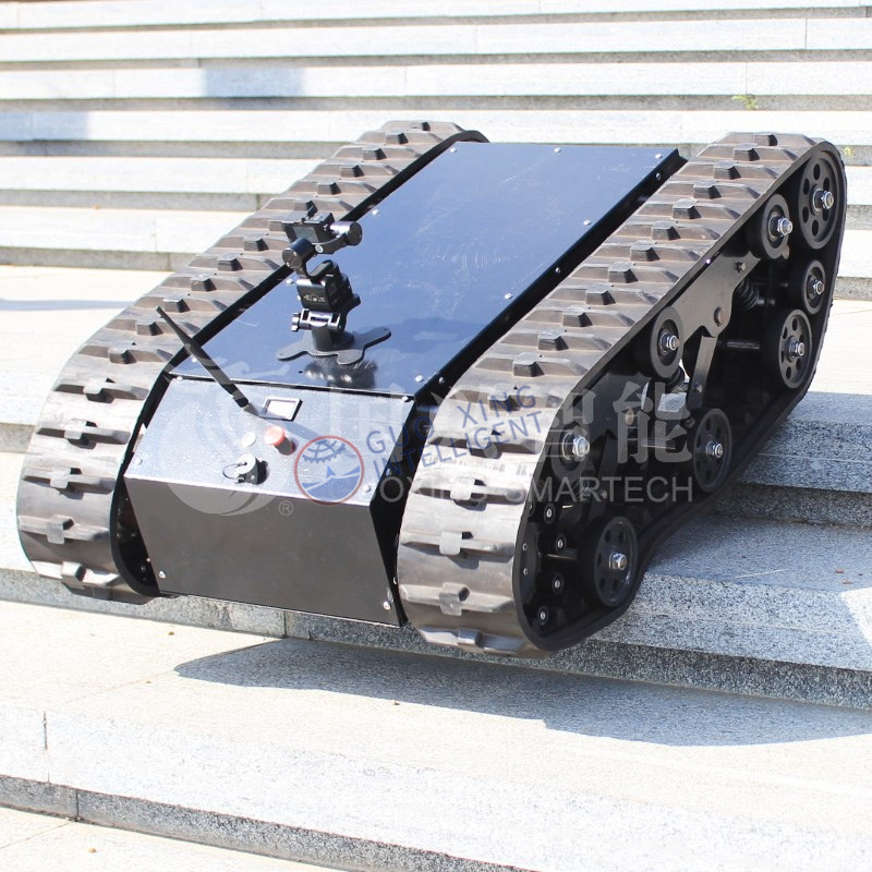 Chasis de robot con orugas robótica con tanque de chasis 600T serie Safari