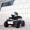 Robot de patrulla de seguridad autónomo UGV con carga automática