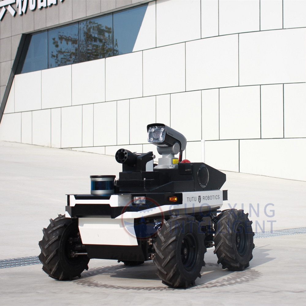 Robot de seguridad para patrullaje inteligente y vigilancia inteligente