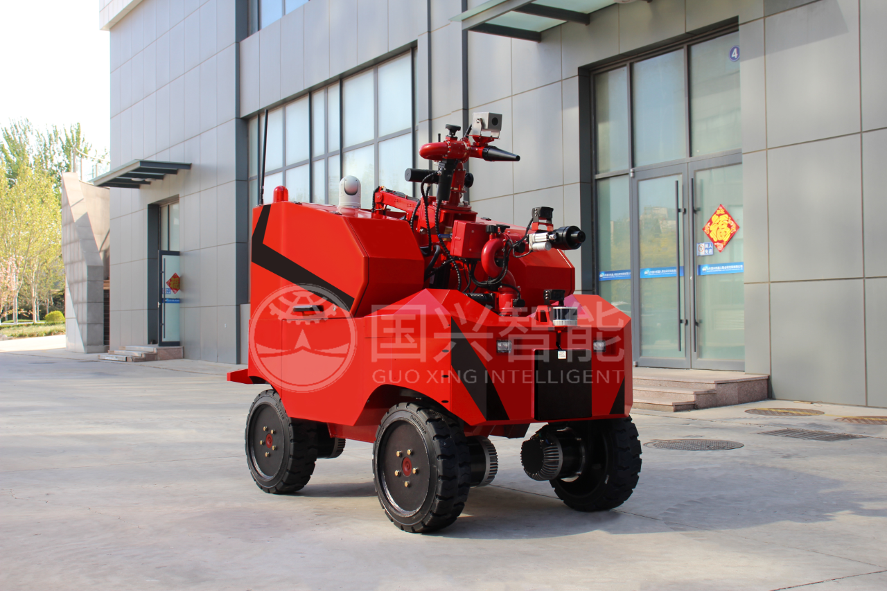 robot de lucha contra incendios
