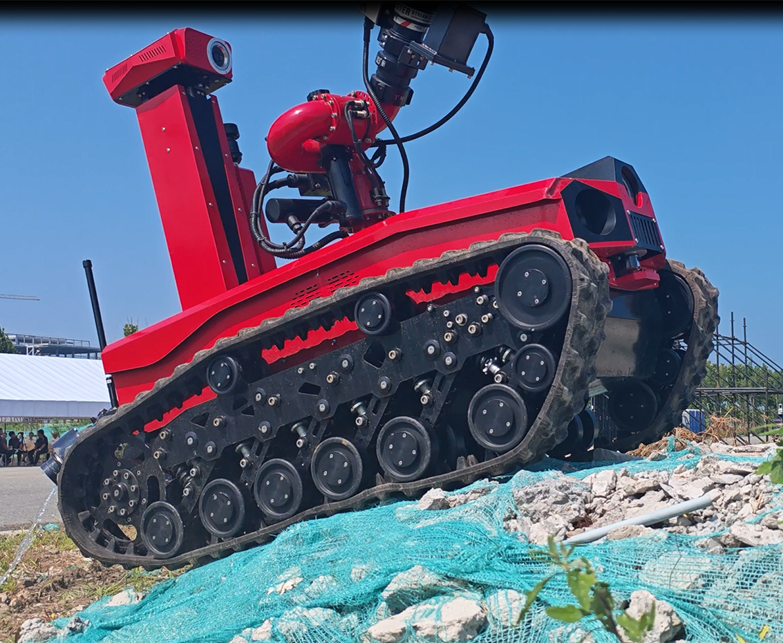Robot a prueba de fuego a prueba de explosión de control remoto