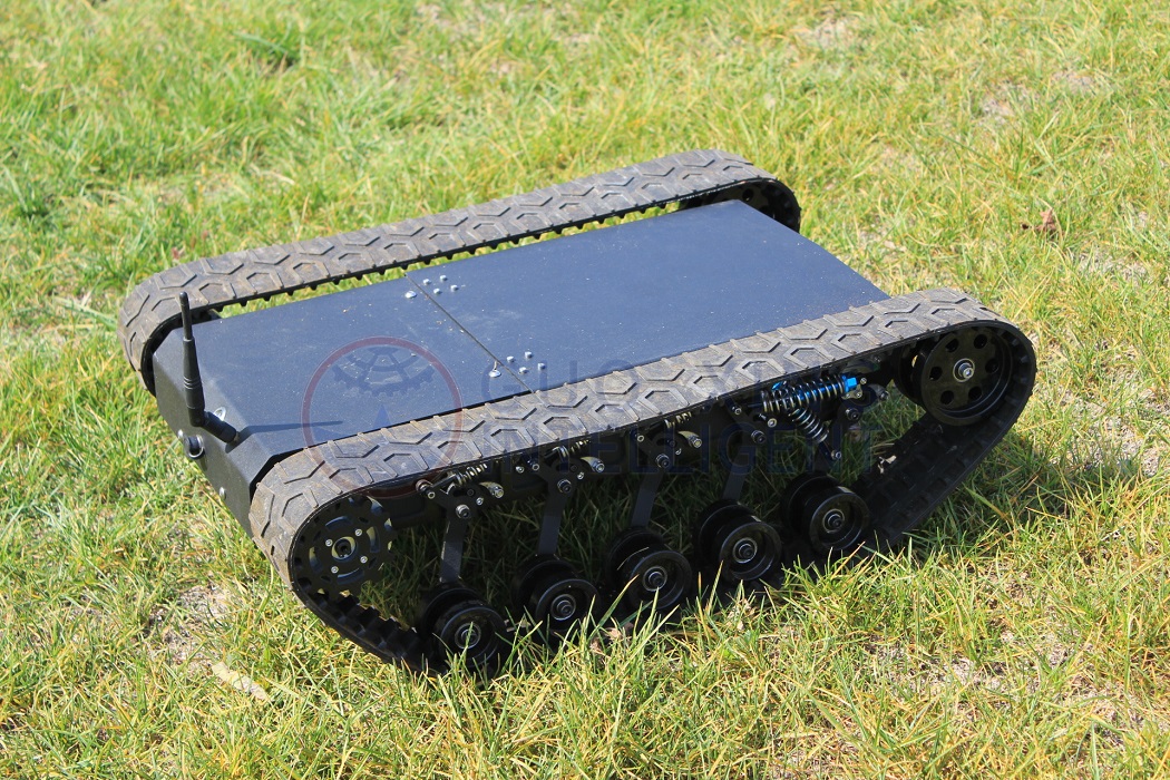 Mini chasis de robot tanque con orugas sobre orugas Safari - 138T